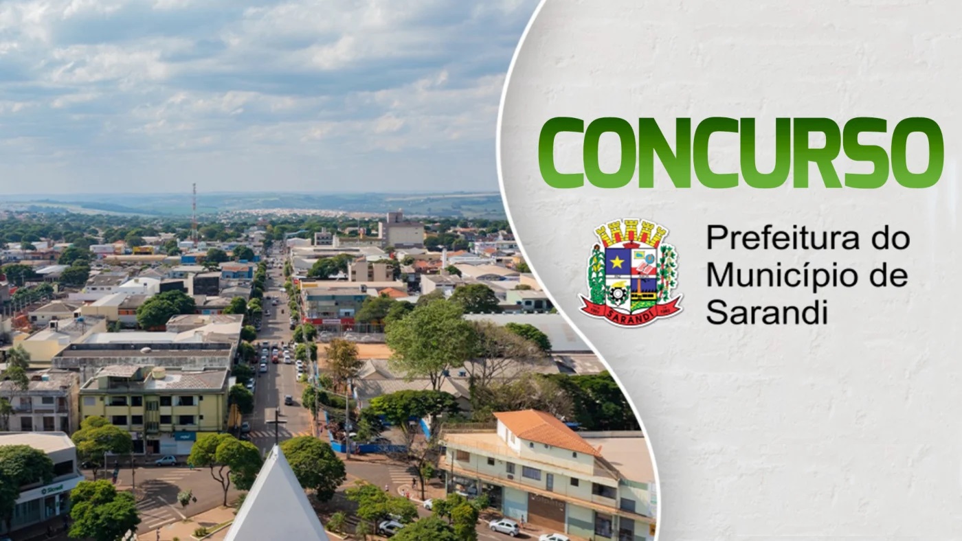 Concurso Sarandi PR 2023