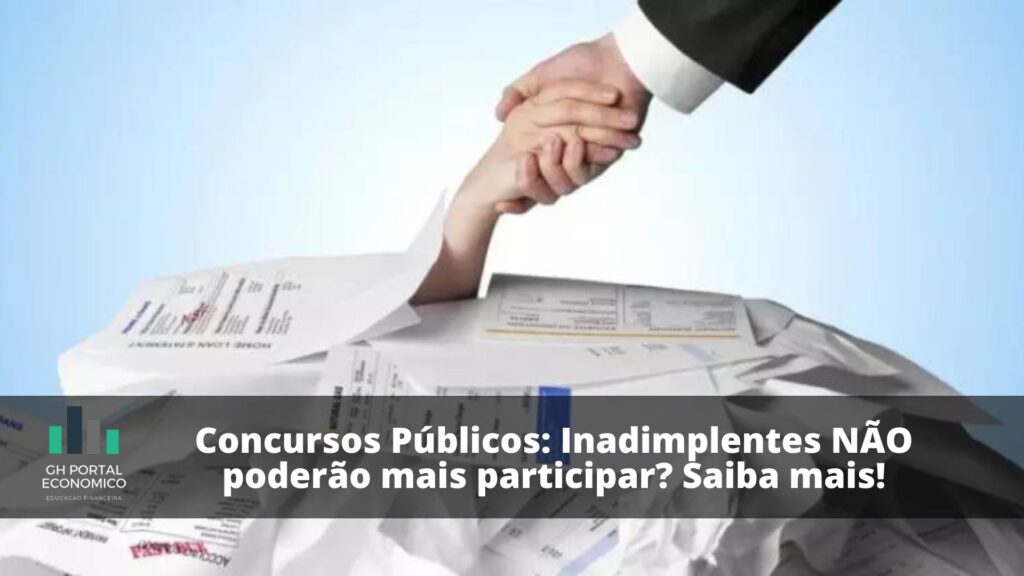 inadimplente concurso publico