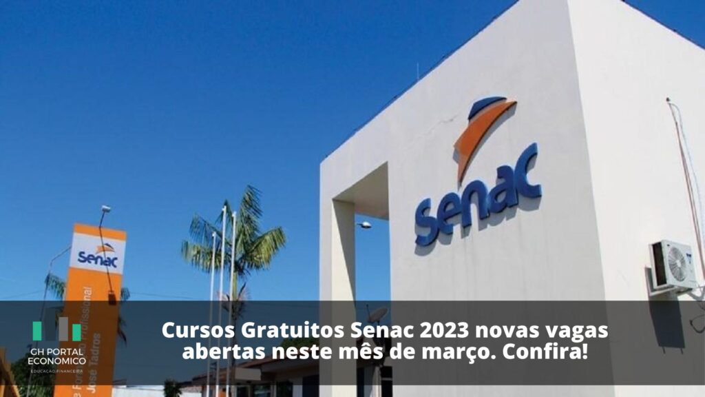 Cursos Gratuitos Senac 2023