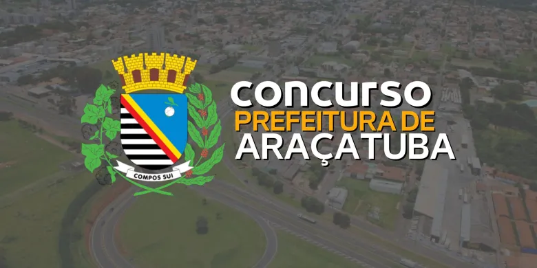 Concurso Araçatuba SP 2023