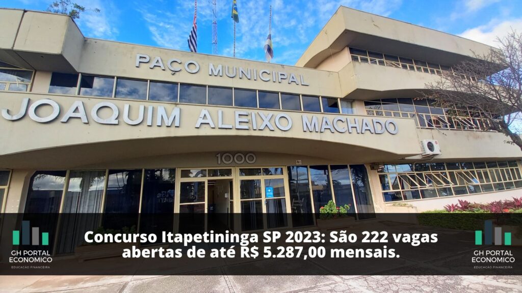 Concurso Itapetininga SP 2023