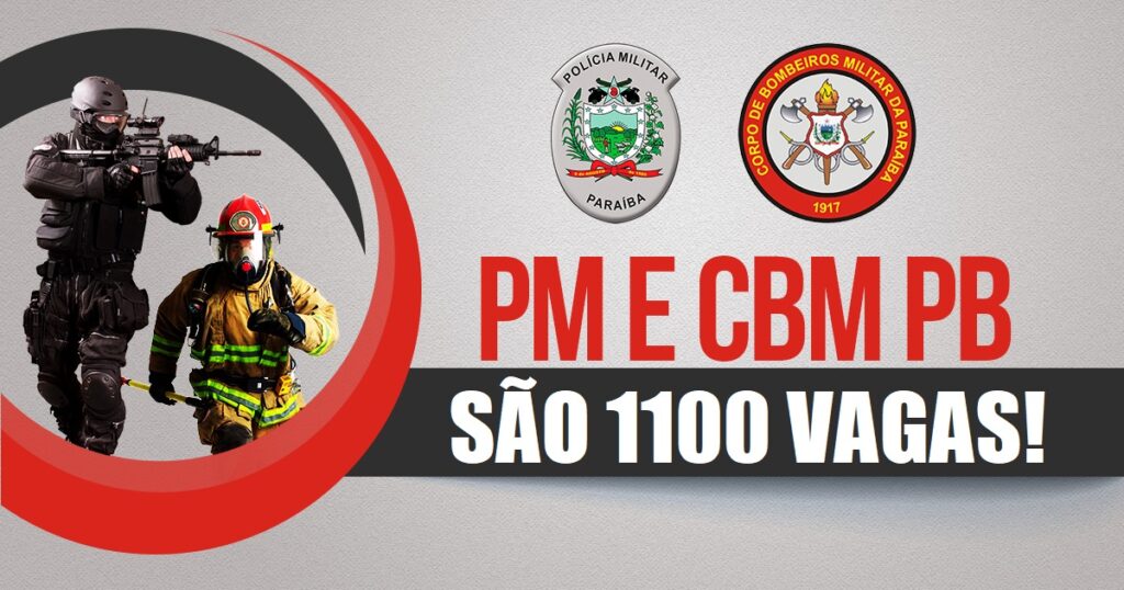 Concurso PM e CBM PB