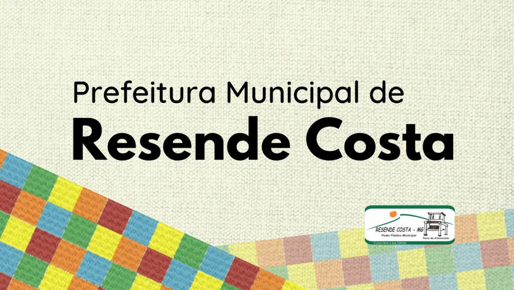 Concurso Resende Costa MG 2024